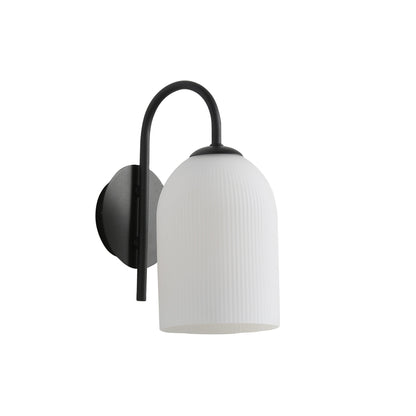 Opal Matt Wall Light - Arley Wall Light Black
