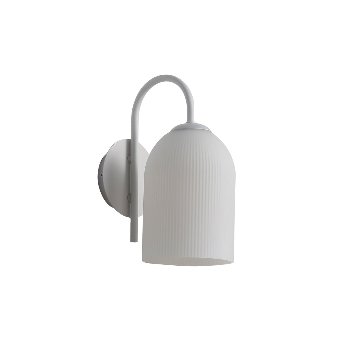 Opal Matt Wall Light - Arley Wall Light White