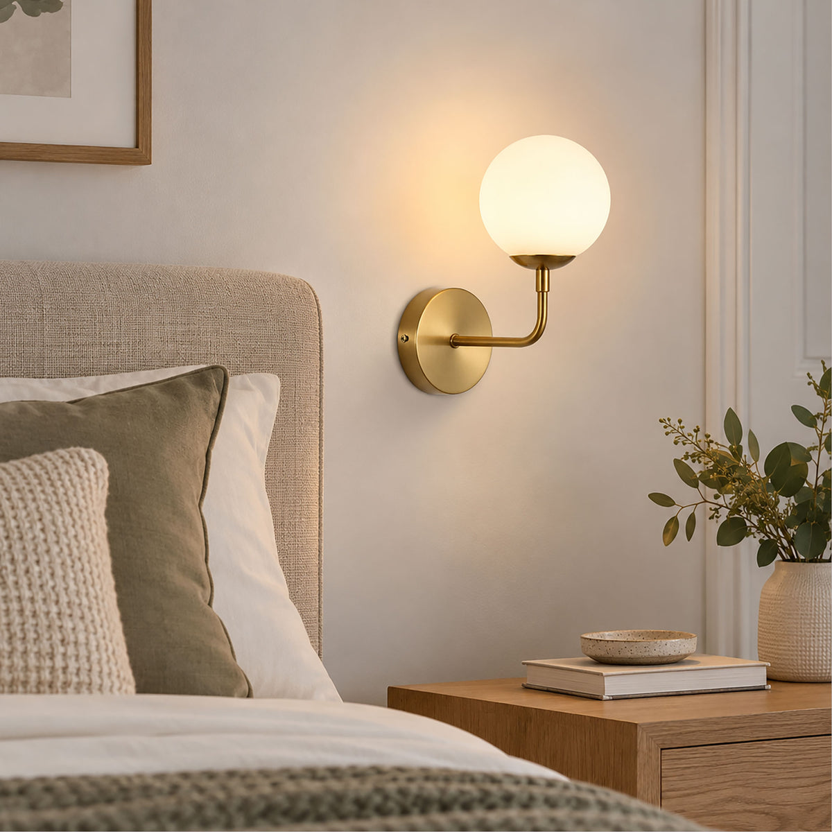 G9 LED Wall Light - Kinfield Sat Brs