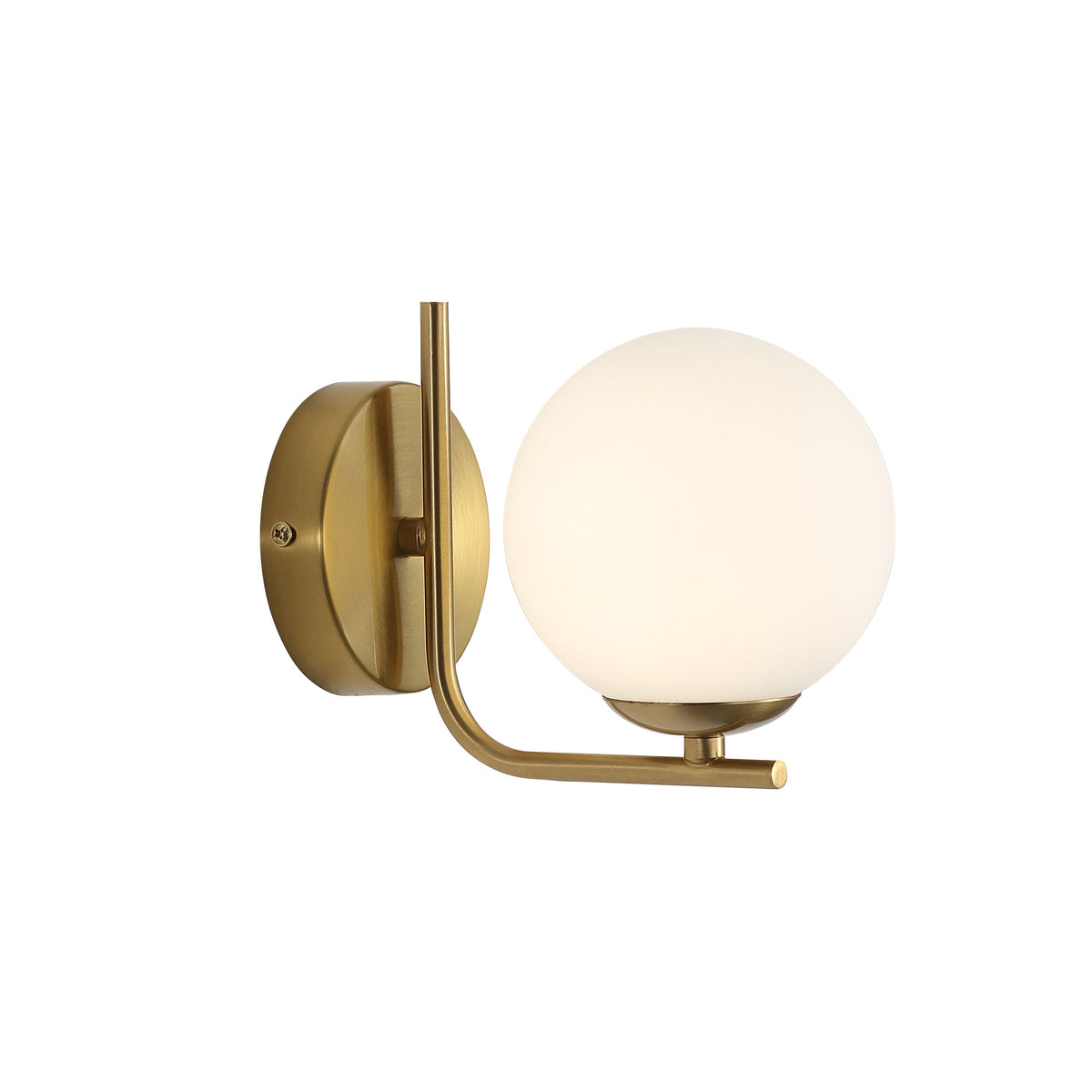 LED Wall Light - Dalton Satin Brass