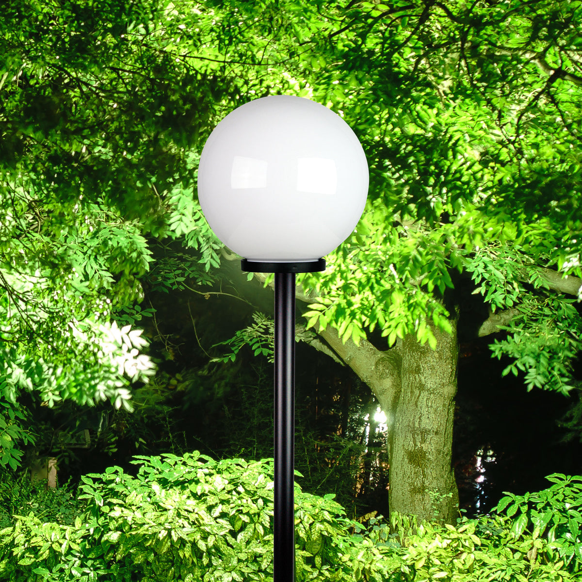 40cm IP44 Outdoor Acrylic Post Top - Galactic 40