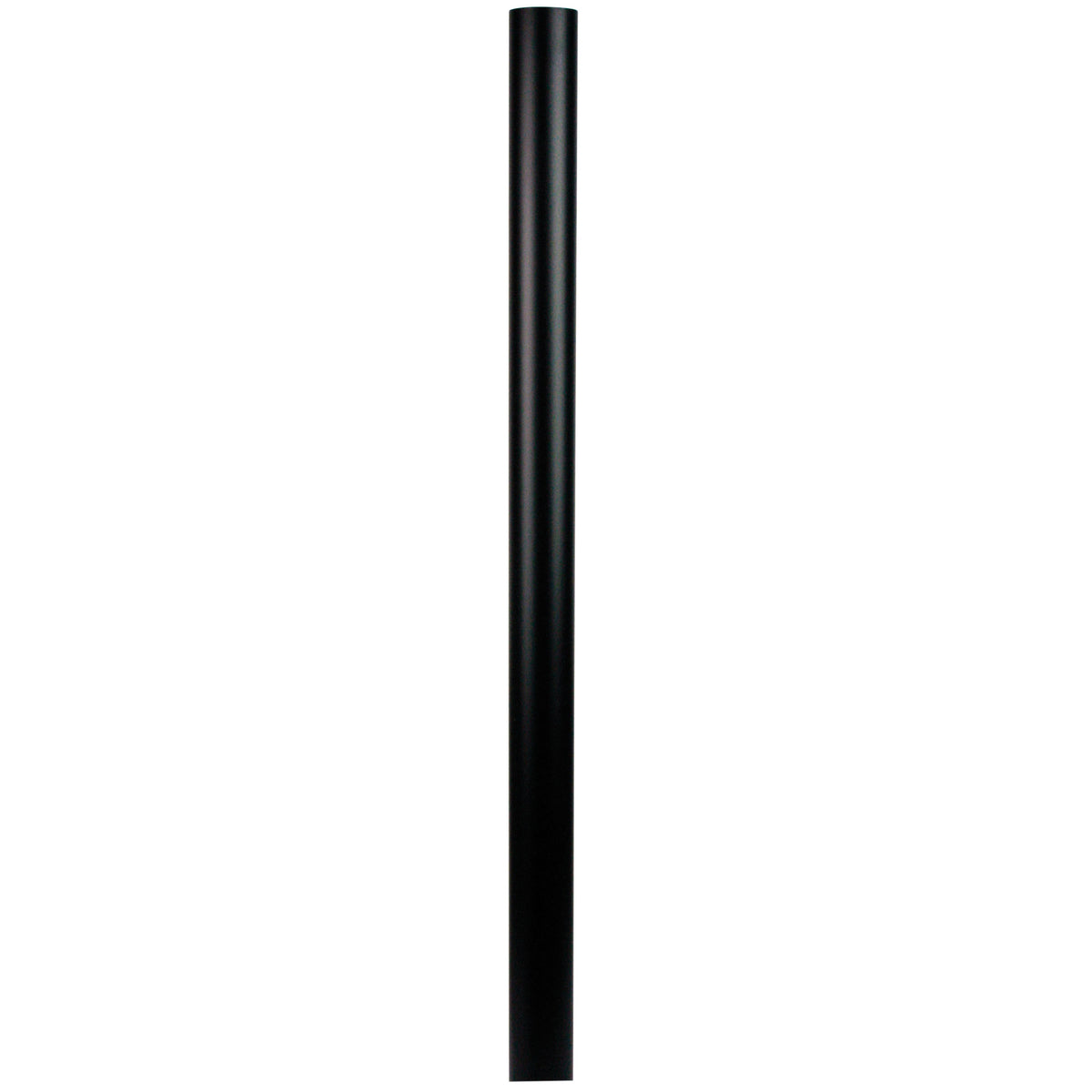 60mm Black Post Only - Plumb Post 2.4M