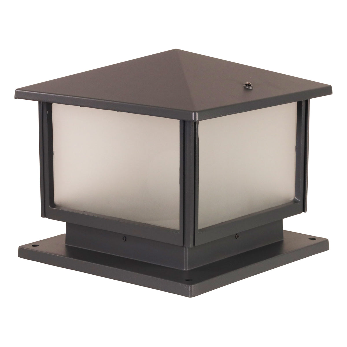 240V Outdoor Pillar Mount 30x30cm - Cortez Graphite