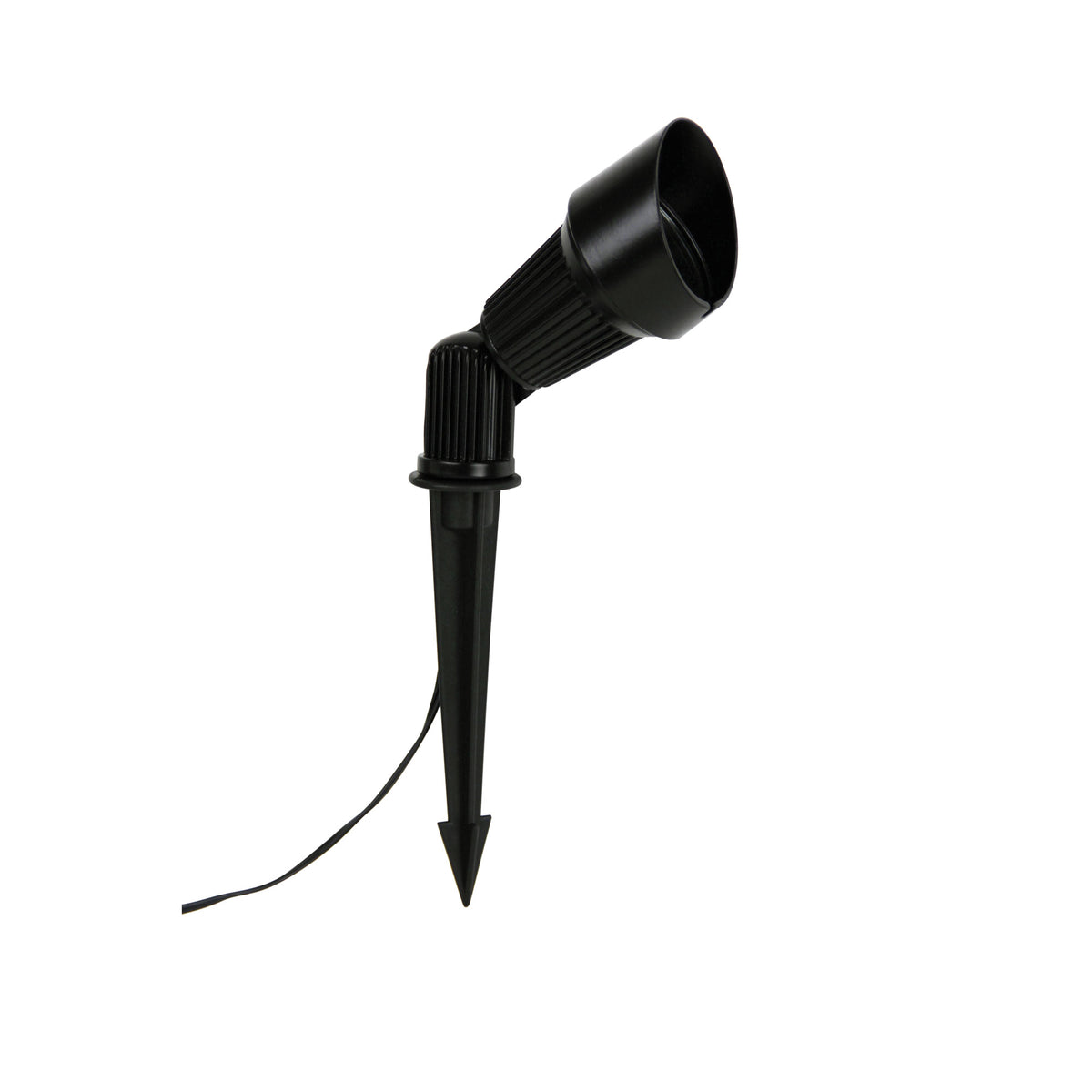 12V MR16 DIY Hooded Garden Spike - Thax Spike Black