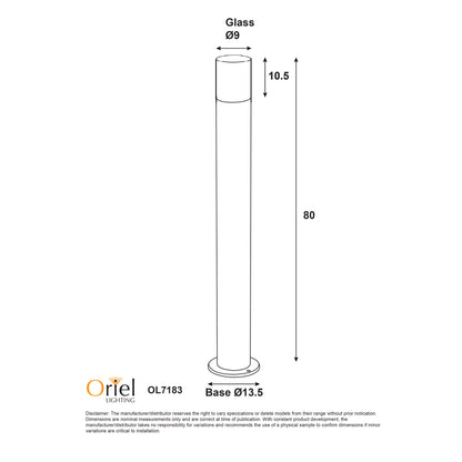 240V Bollard Light - Wanaka Bollard Light