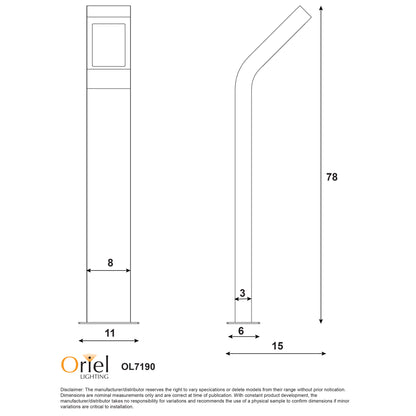 LED 240V Bollard - Vanguard Bollard