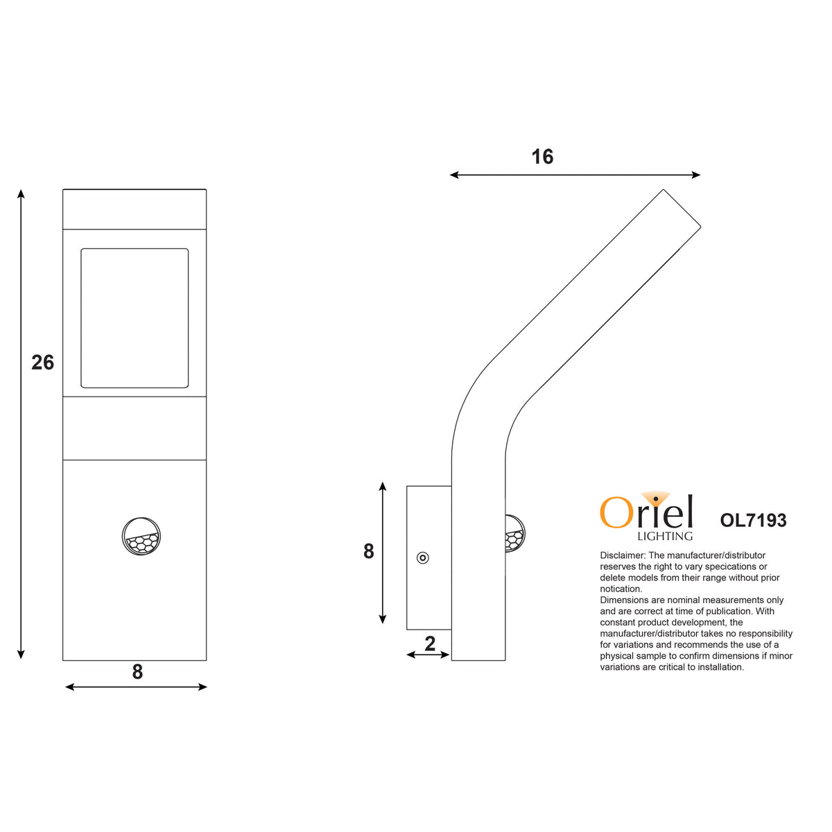 LED Outdoor Sensor Light - Vanguard Sensor