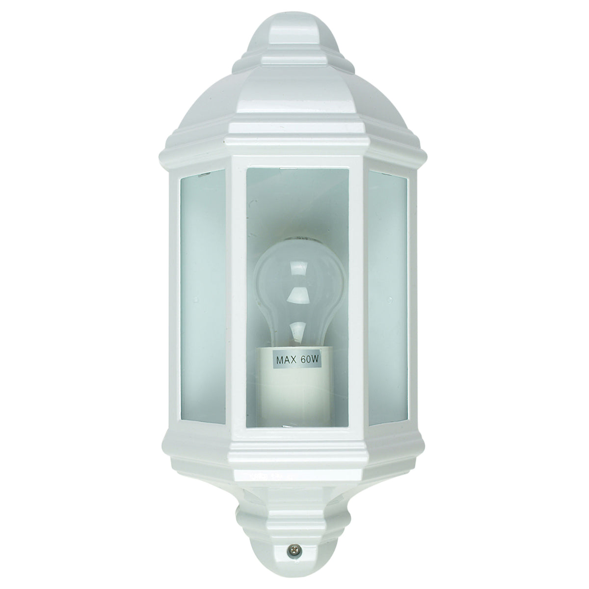 Traditional Outdoor Wall Sconce White - Fenchurch White