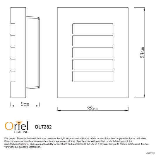 Outdoor 304 Stainless Wall Sconce - Cheeta Stainless Steel