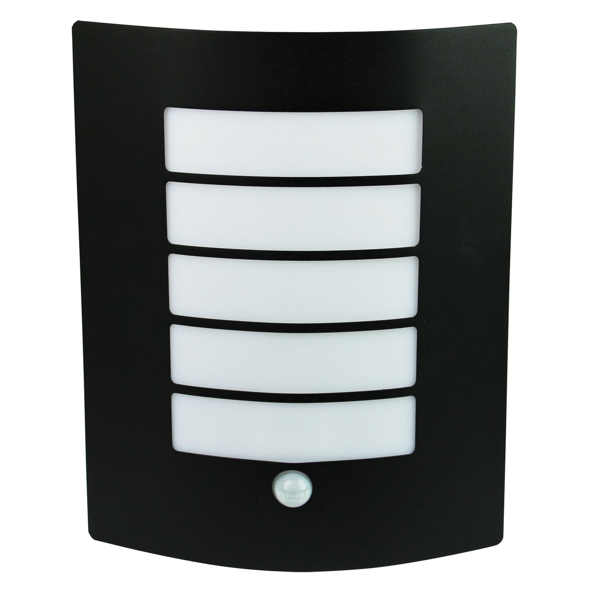 Outdoor Black Wall Sconce with Sensor - Cheeta Sensor Black