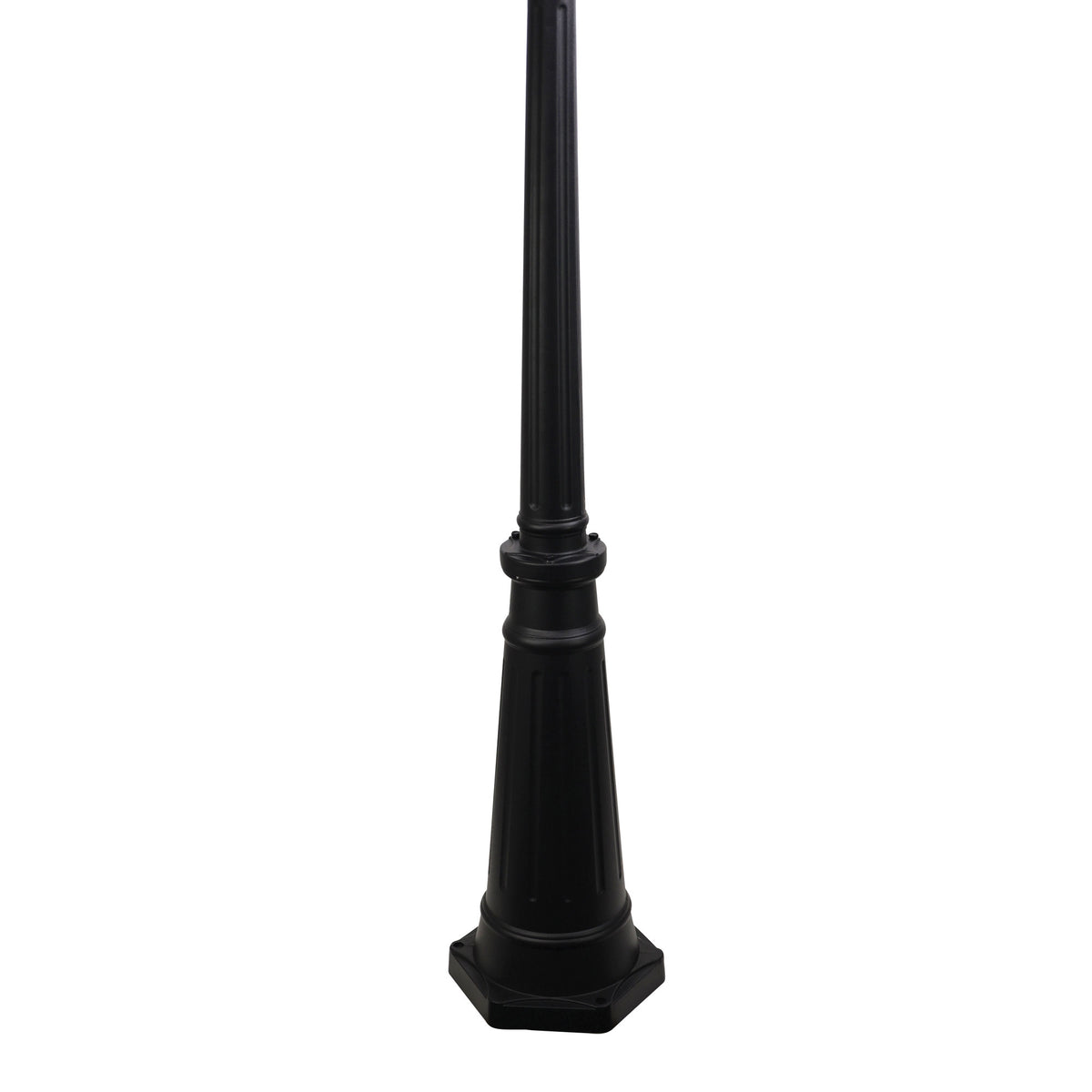 Traditional Outdoor 220cm Post Light - Newark Top and Post