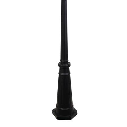 Traditional Outdoor 220cm Post Light - Newark Top and Post