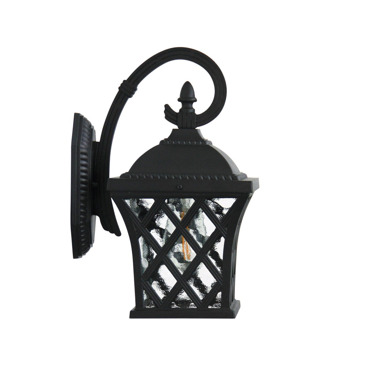 Traditional Outdoor Coach Light Black - Fairview Black