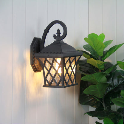 Traditional Outdoor Coach Light Black - Fairview Black