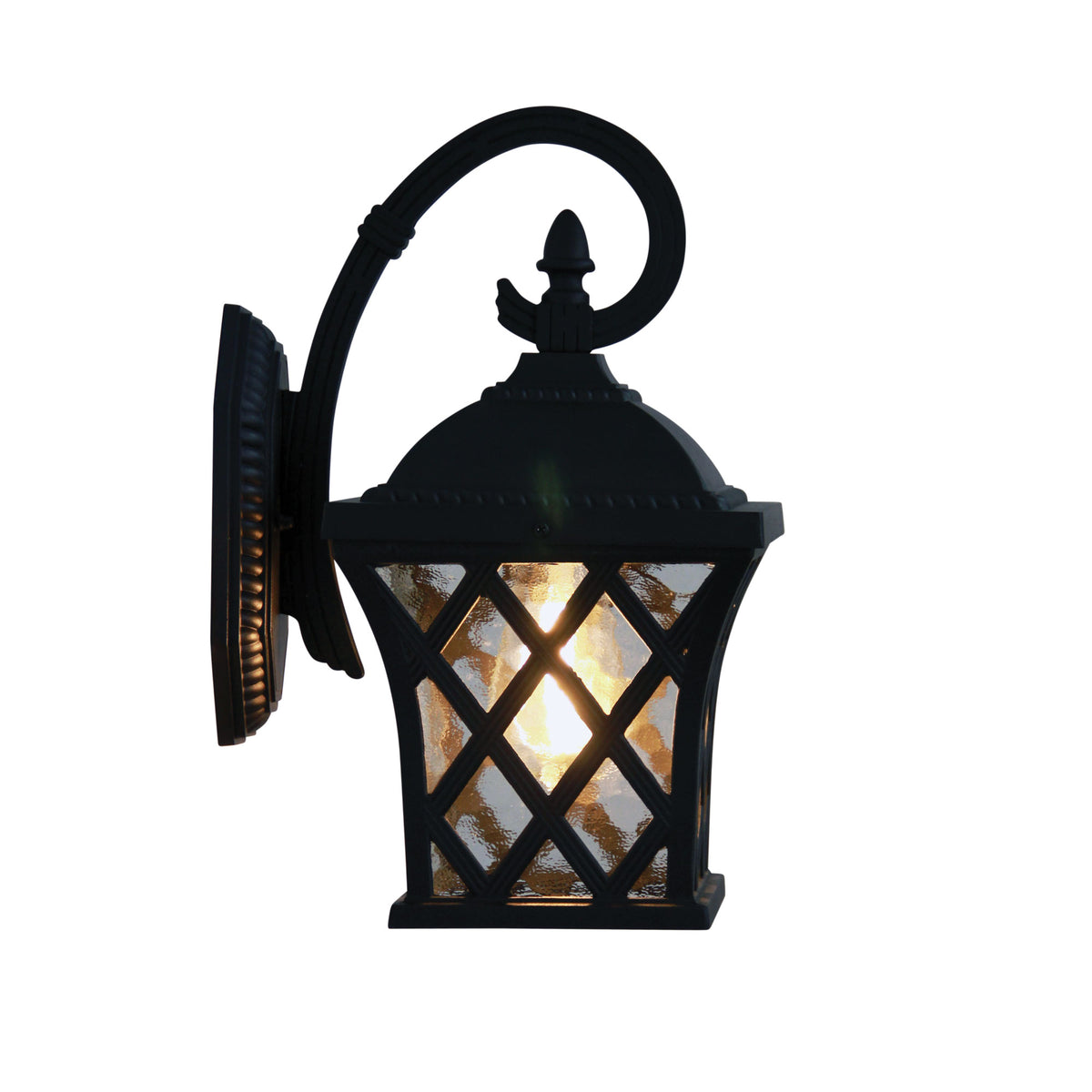 Traditional Outdoor Coach Light Black - Fairview Black