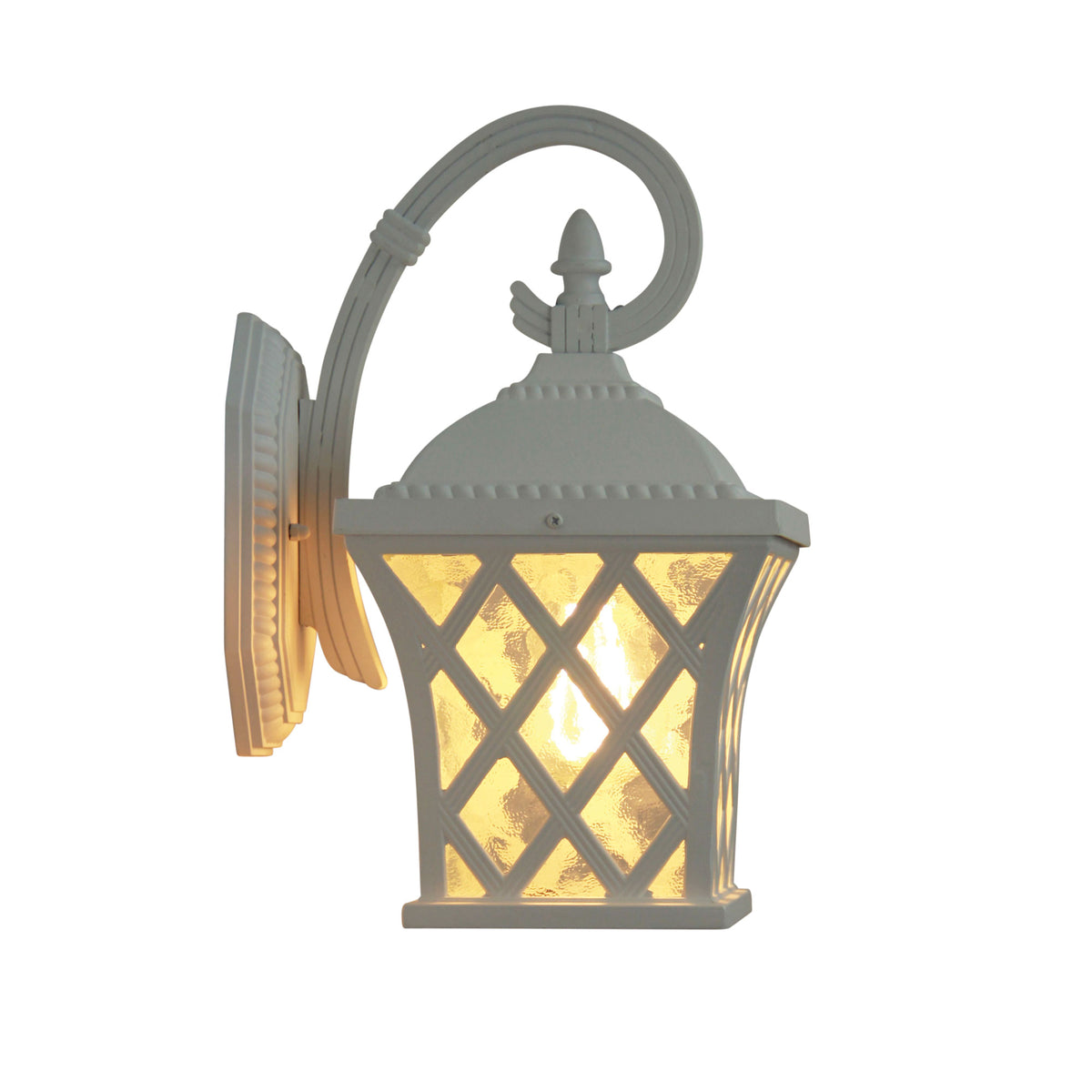 Traditional Outdoor Coach Light White - Fairview White