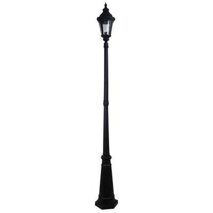 Traditional Outdoor 218cm Post Light - Bristol Top and Post