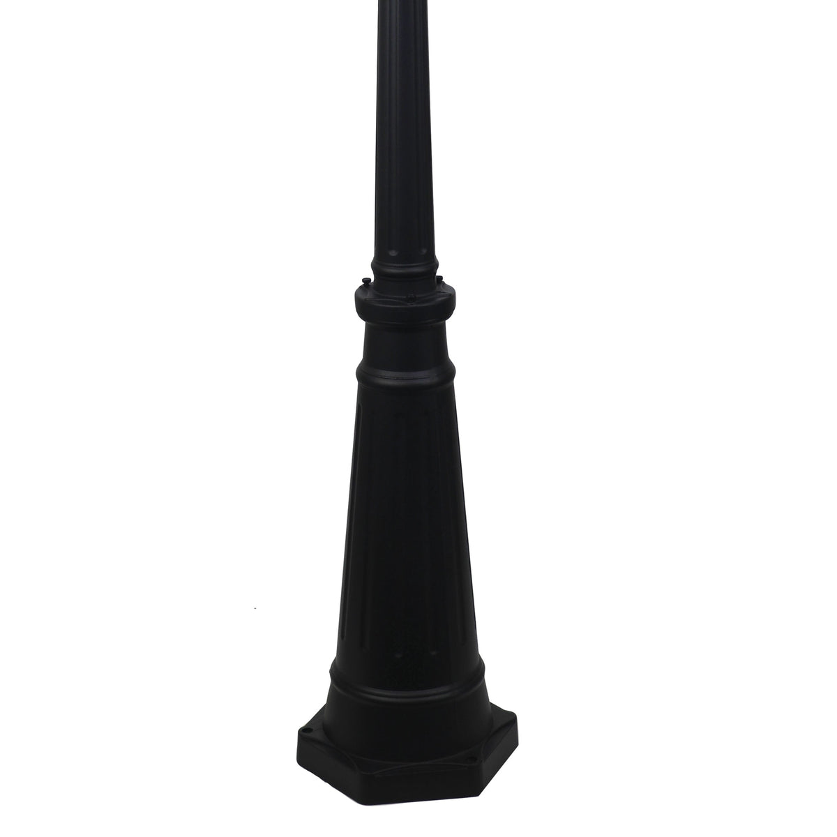 Traditional Outdoor 218cm Post Light - Bristol Top and Post