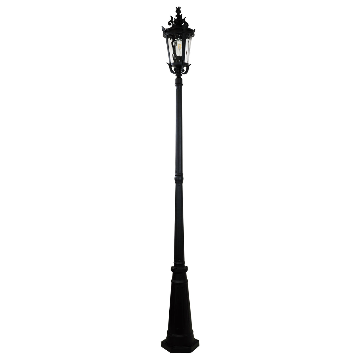 Traditional Outdoor Post Light - Albion Post