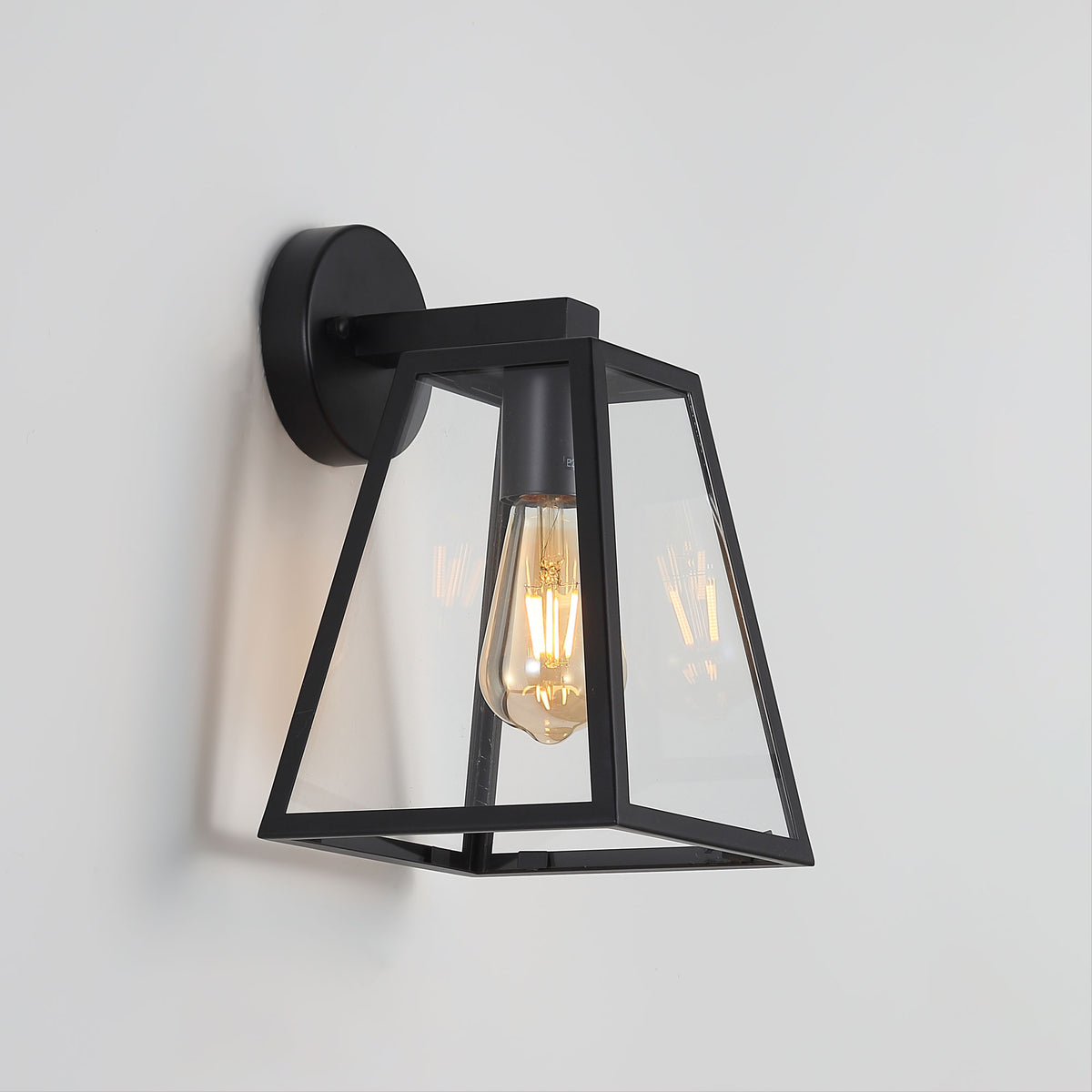 Outdoor Wall Light - Bellwood Black