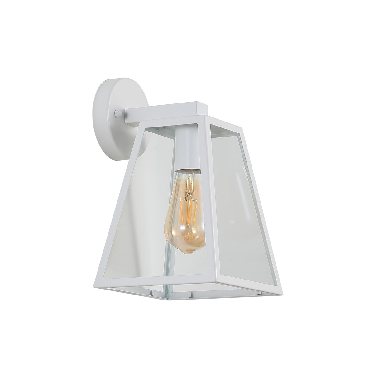 Outdoor Wall Light - Bellwood White