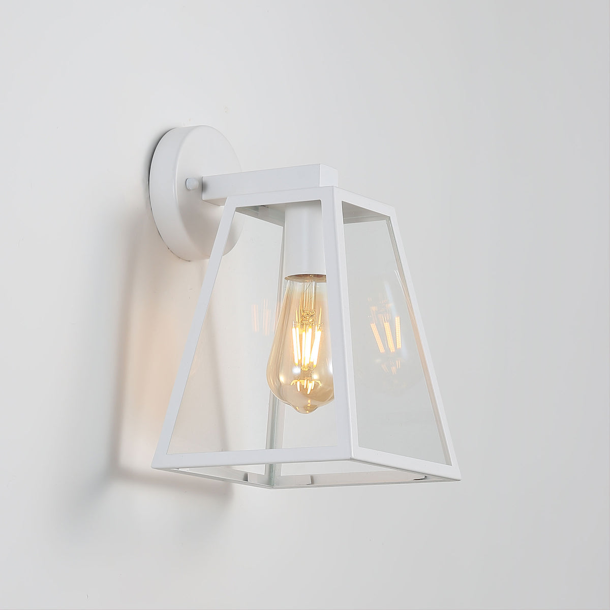 Outdoor Wall Light - Bellwood White
