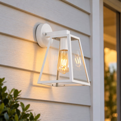 Outdoor Wall Light - Bellwood White