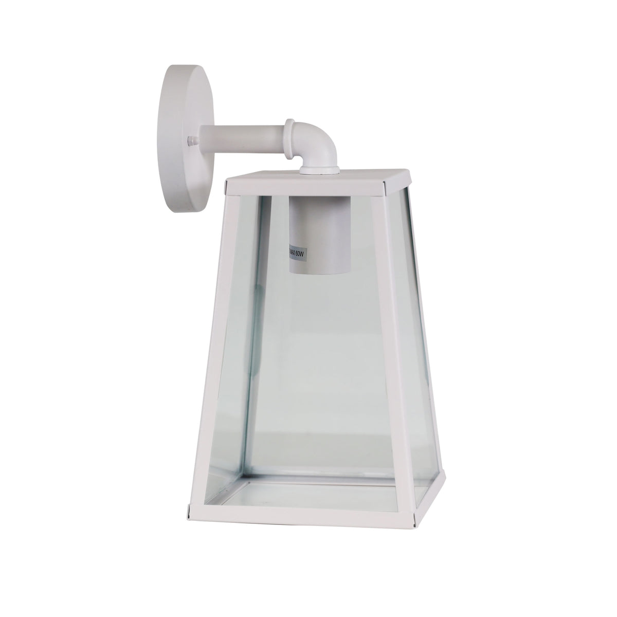 White Outdoor Wall Light - North White