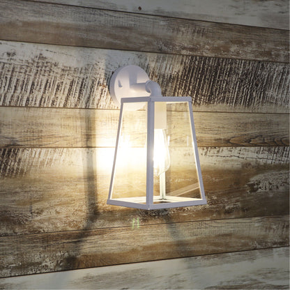White Outdoor Wall Light - North White