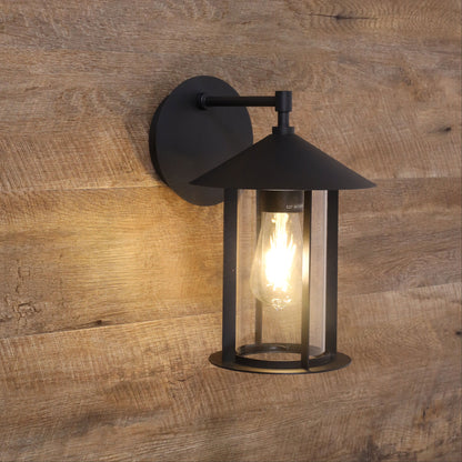 Outdoor Wall Light - Holford Black