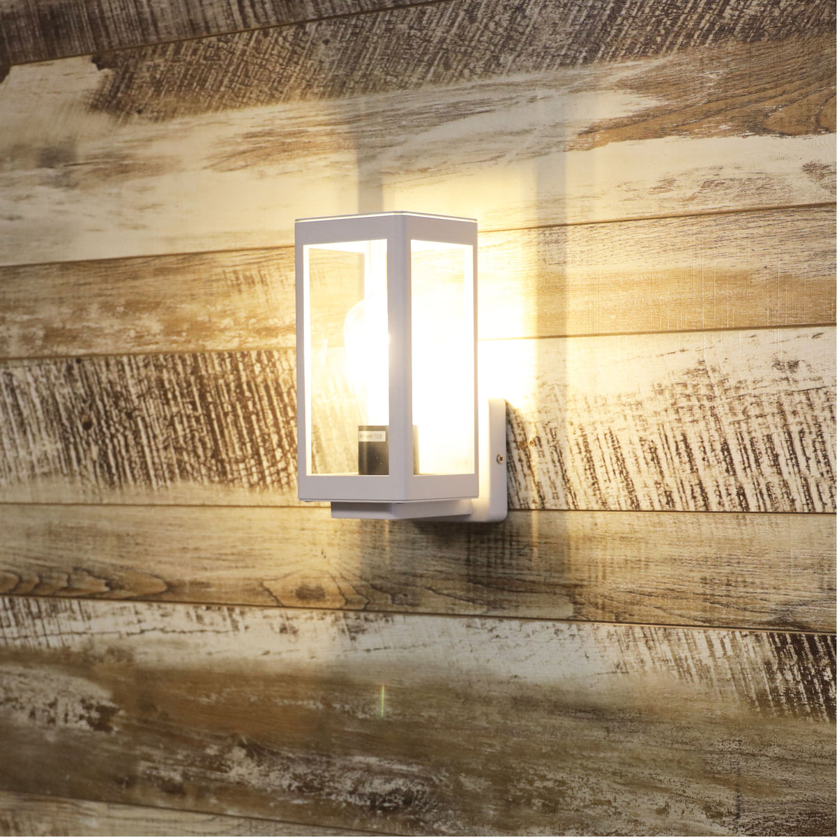 White Outdoor Wall Light - Portico White