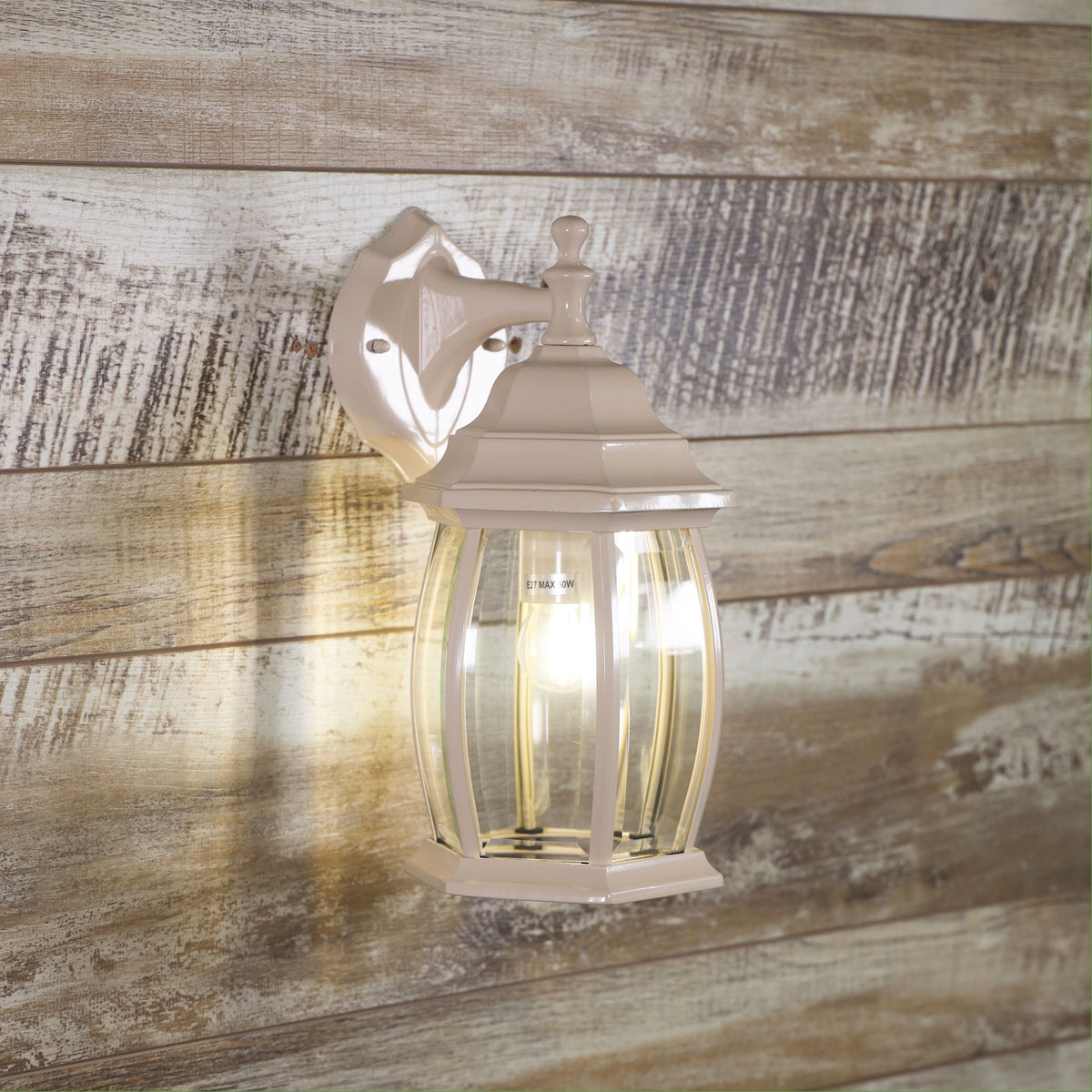 Traditional Outdoor Wall Light - Highgate Down Primrose