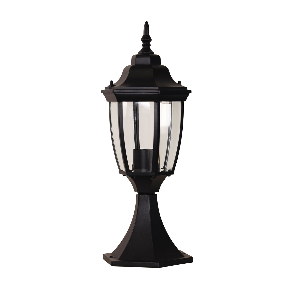 Pillar Mounted Fitting - Highgate Newell Black