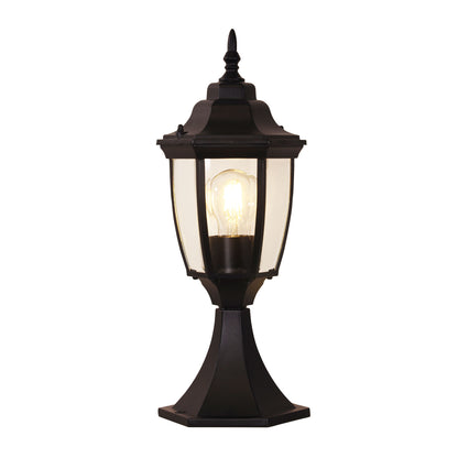 Pillar Mounted Fitting - Highgate Newell Black