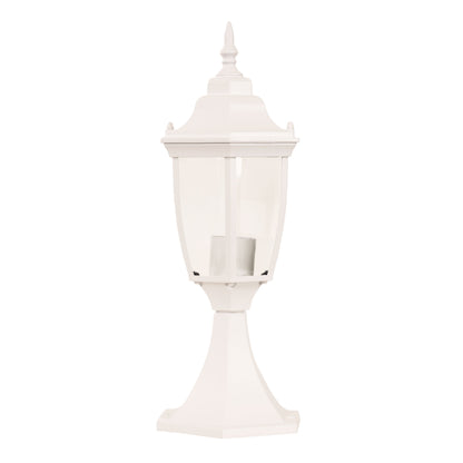 Pillar Mounted Fitting - Highgate Newell White