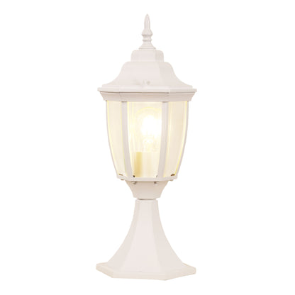 Pillar Mounted Fitting - Highgate Newell White