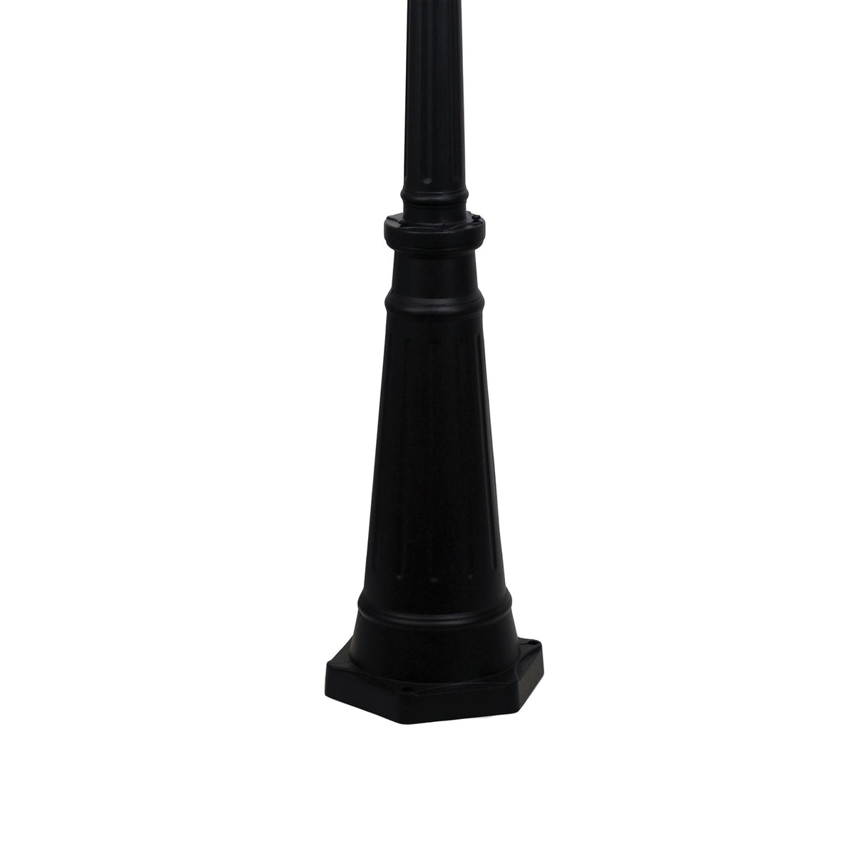 Traditional Outdoor 224cm Post Light - Highgate Top and Post