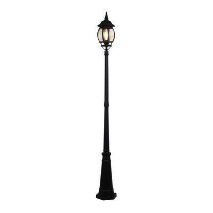 Traditional Outdoor 224cm Post Light - Highgate Top and Post
