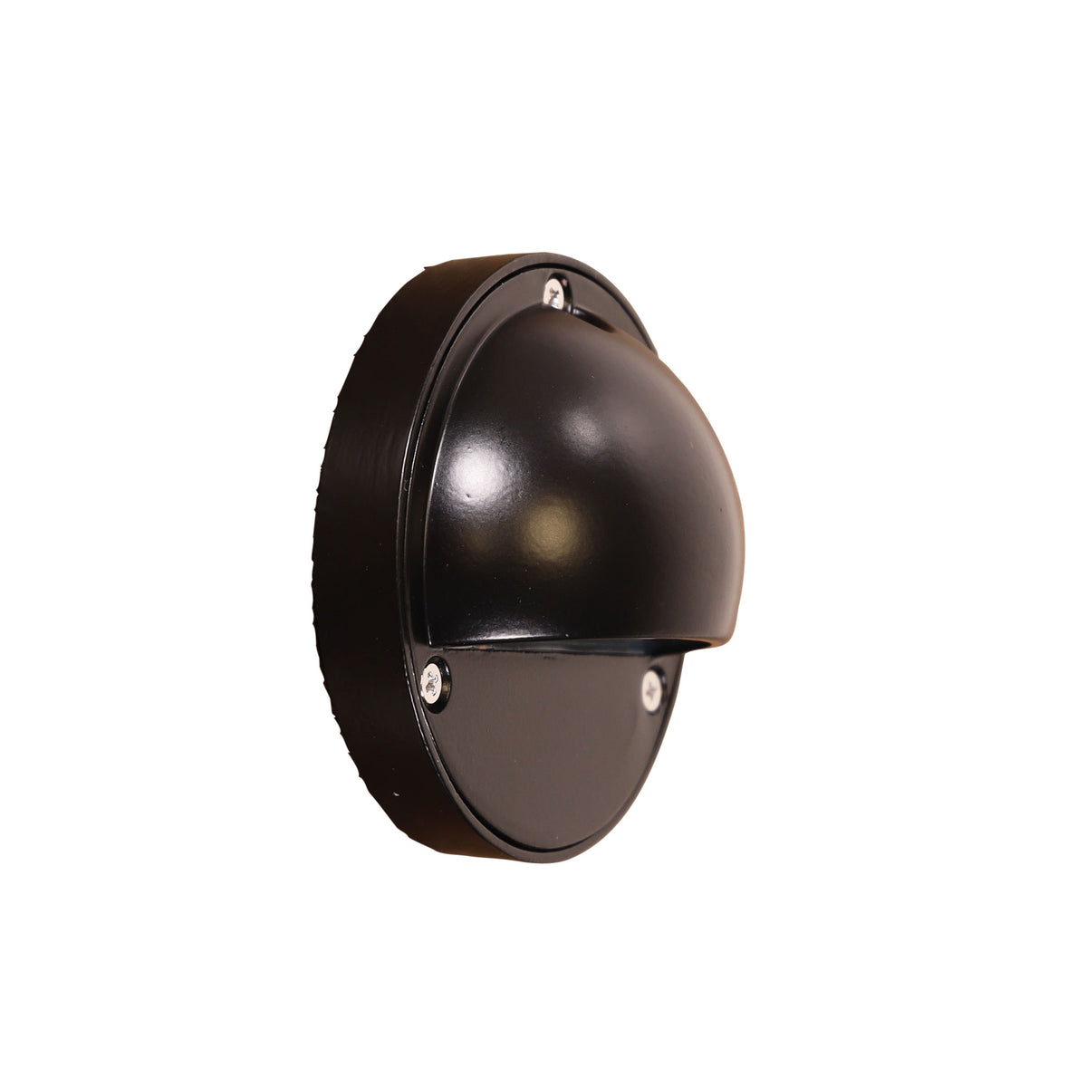 12V IP44 Surface Mount Wall Light - Luna Eyelid Black