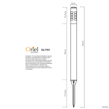 12V DIY Garden Path Light 67cm - Lance 12V