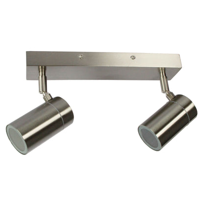LED Ready Spotlight 30cm Long - Zeta Double Stainless Steel