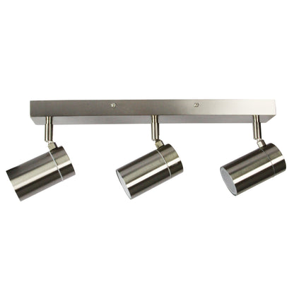LED Ready Spotlight 45cm Long - Zeta Triple Stainless Steel