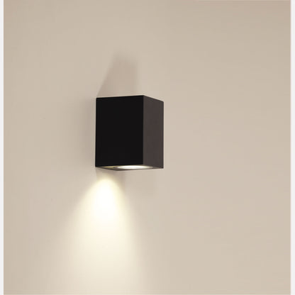 Outdoor Wall Light - Atlas Down Black