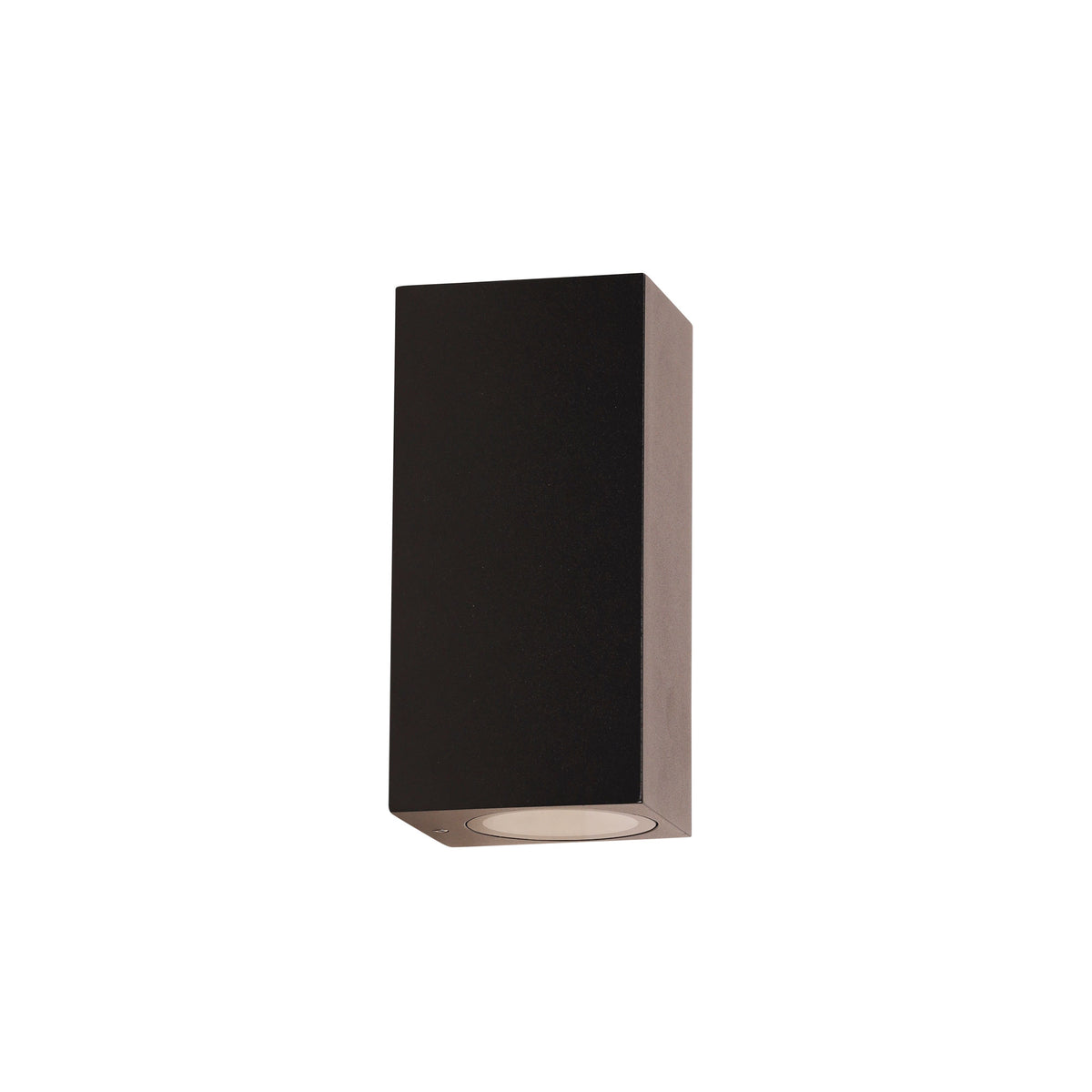 Up/down Outdoor Wall Light - Atlas Twin Black
