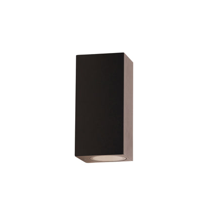 Up/down Outdoor Wall Light - Atlas Twin Black