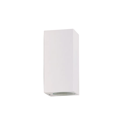 Up/down Outdoor Wall Light - Atlas Twin White