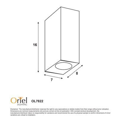 Up/down Outdoor Wall Light - Atlas Twin White