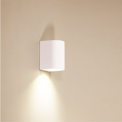 White Outdoor Wall Light - Hera Down White