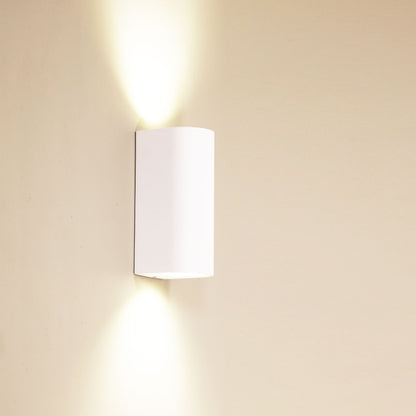 White Outdoor Wall Light - Hera Twin White