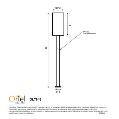 240V Bollard Light - Pandora Bollard